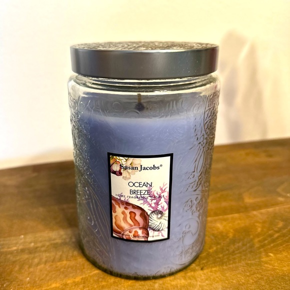 Susan Jacobs NEW Home Fragrance Candle Ocean Breeze - Picture 1 of 4